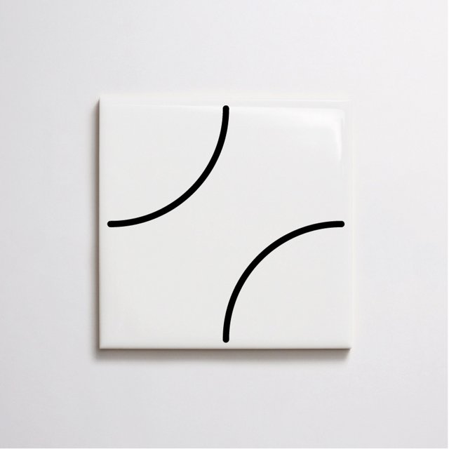 Azulejo Luti - Preto 