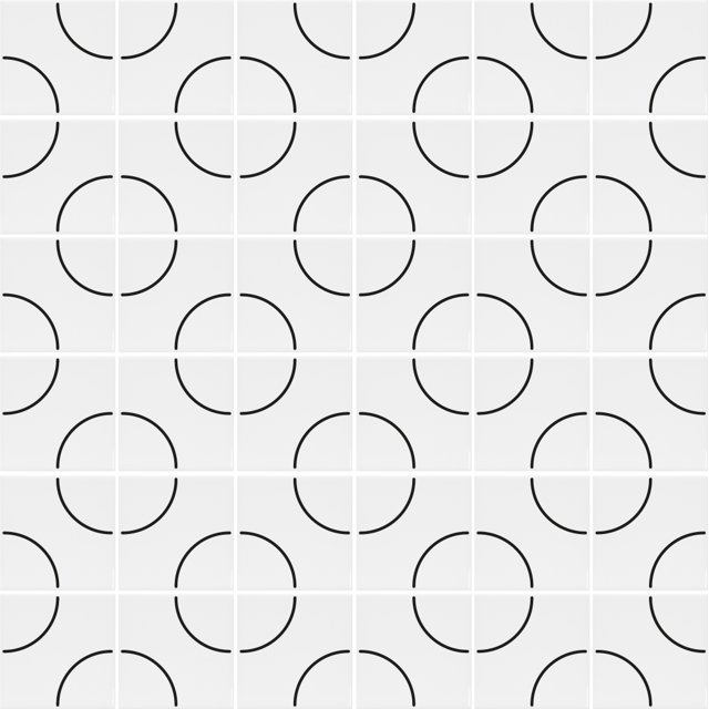 Azulejo Luti - Preto 