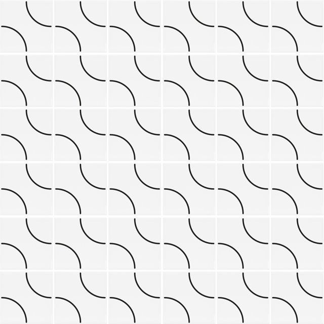 Azulejo Luti - Preto 