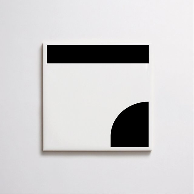 Azulejo Painel Oka - Preto 