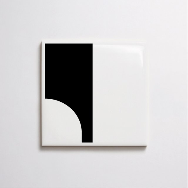 Azulejo Painel Oka - Preto 