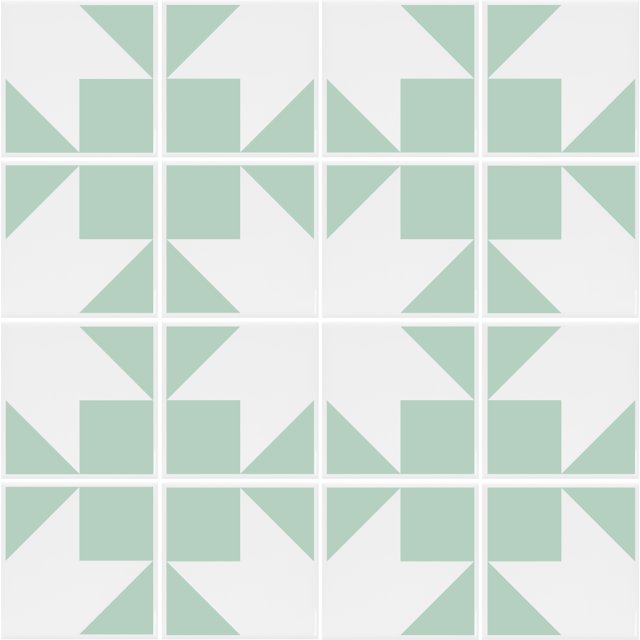 Azulejo Point - Verde Claro