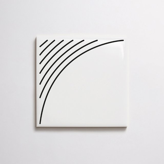 Azulejo Bela - Preto 
