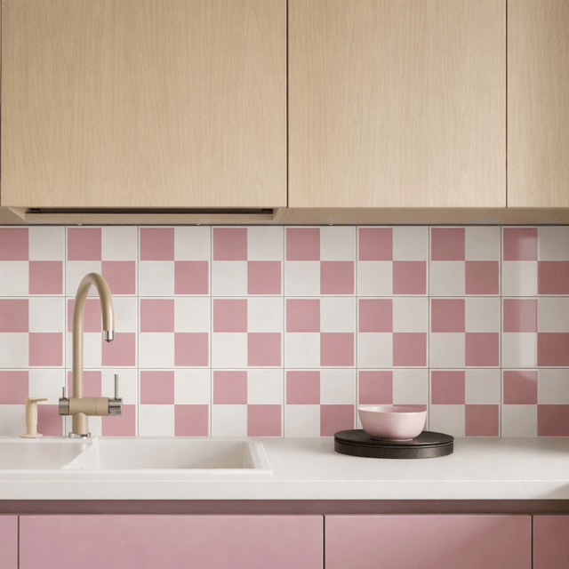 Azulejo Block - Rosa