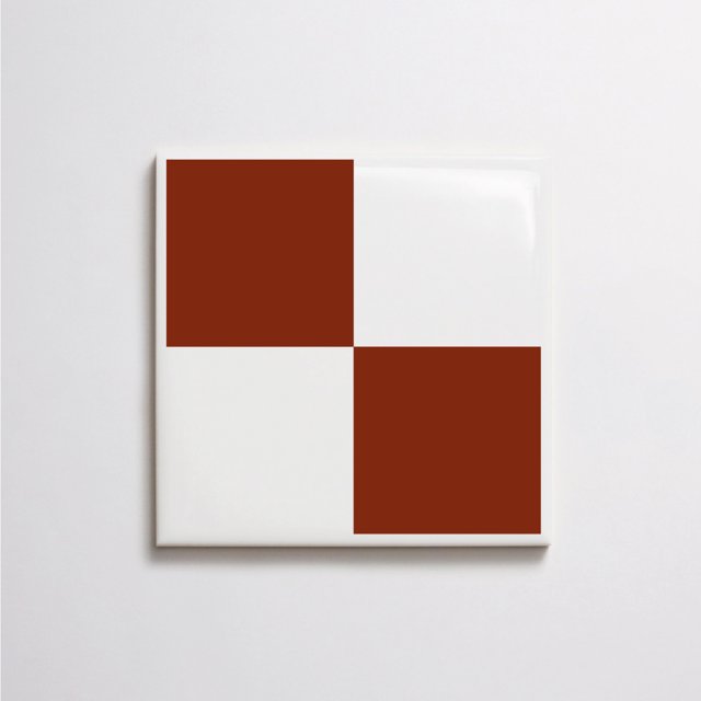 Azulejo Block - Terracota
