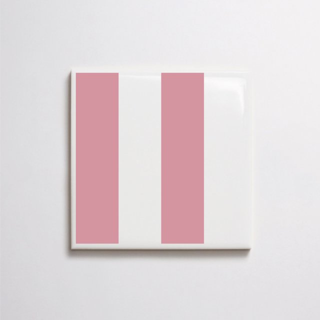 Azulejo Bold Lines - Rosa