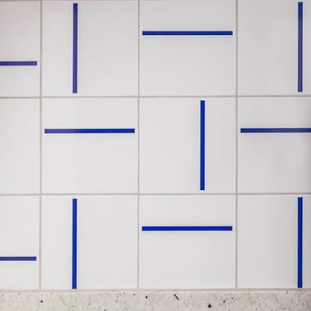 Azulejo Traço Decor Lines - Azul Bic