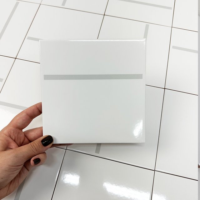 Azulejo Traço Decor Lines - Cinza 