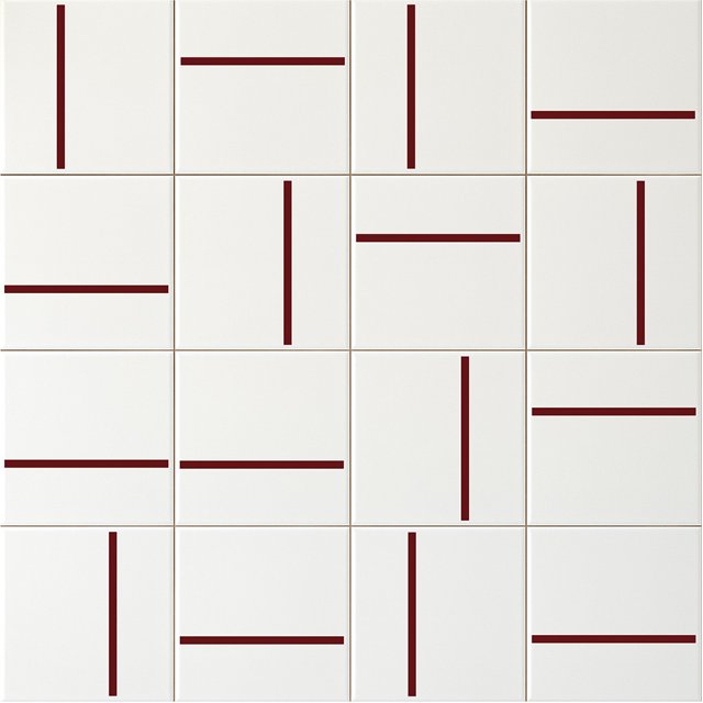 Azulejo Traço Decor Lines - Vinho 