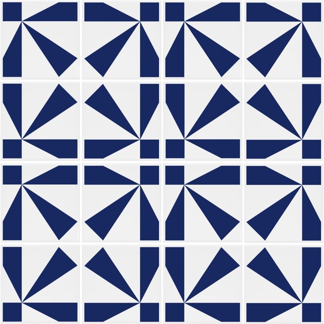 Azulejo Valen - Azul Escuro