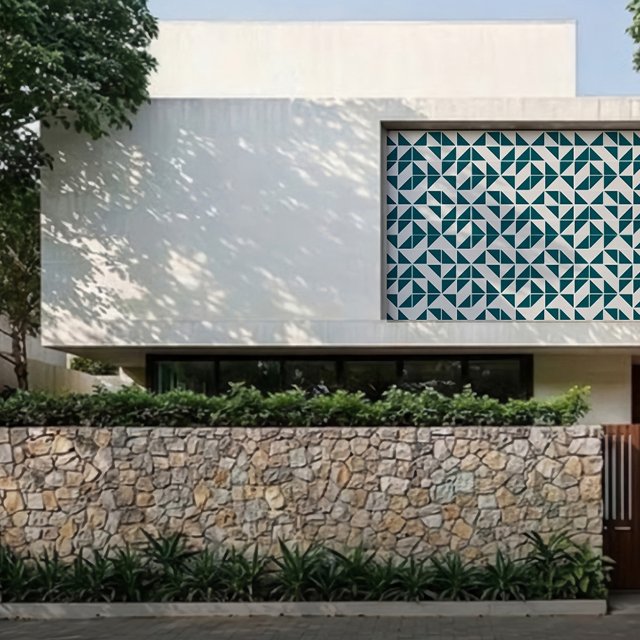 Azulejo Tok - Verde Petróleo