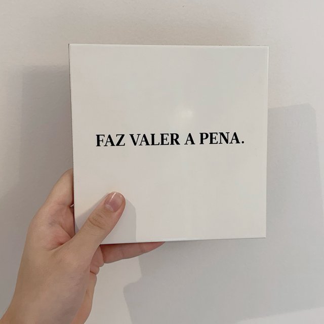 Azulejo Frase "Faz Valer a Pena"