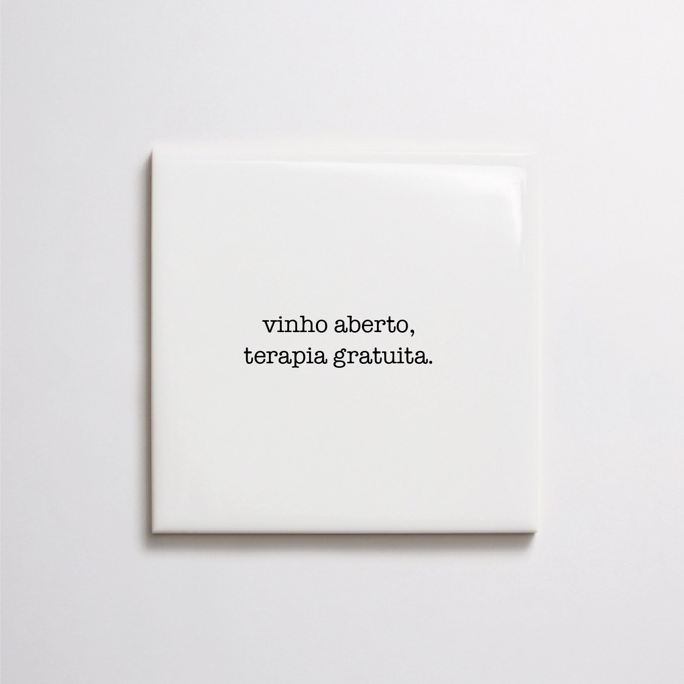 Frase aplicado em ambiente — TAI Azulejos