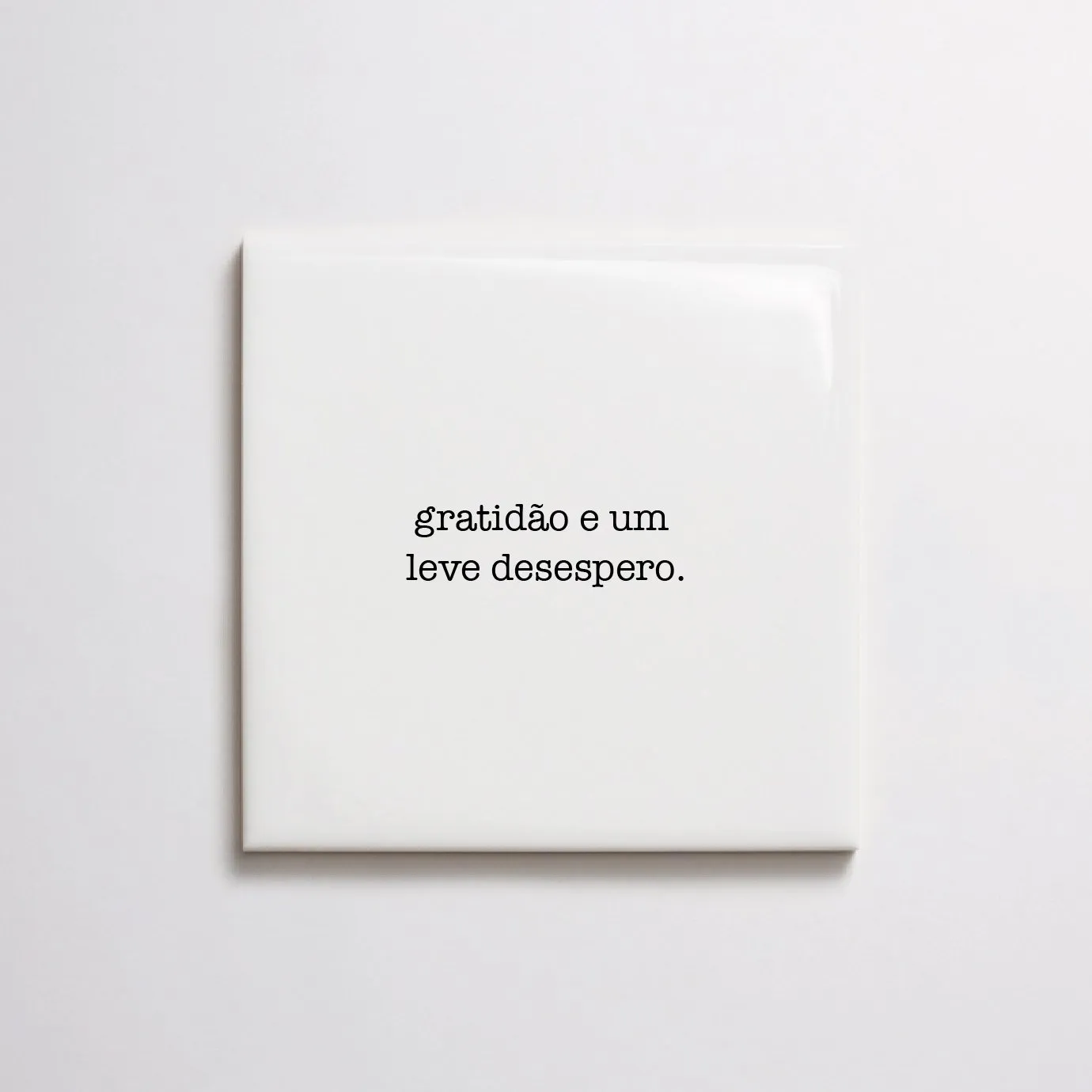 Frase aplicado em ambiente — TAI Azulejos