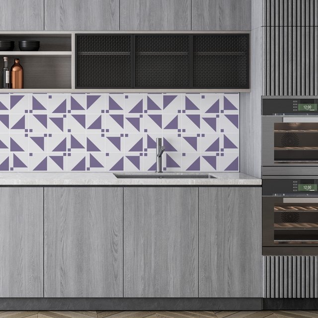 Painel Azulejo Joy - Lilás 