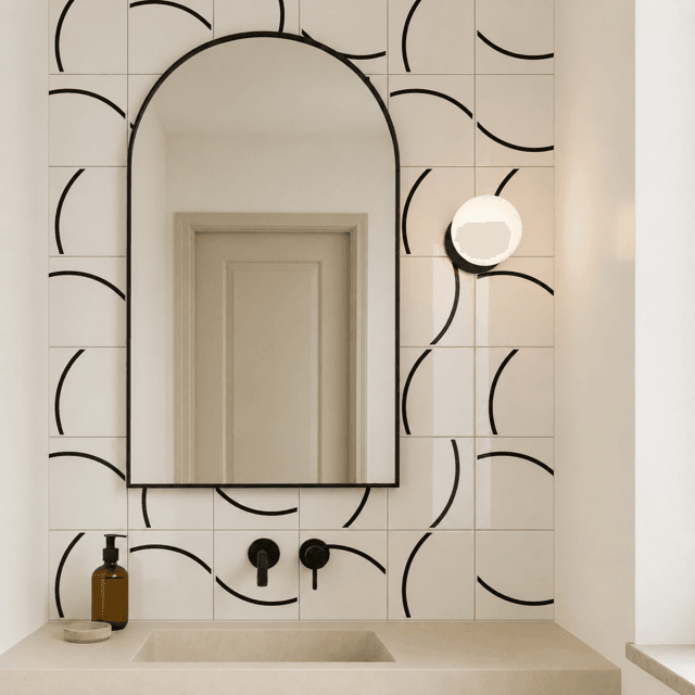 AZULEJO LAY - PRETO - M²