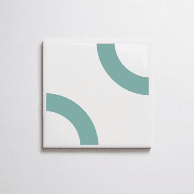 AZULEJO LYRA - VERDE MENTA - M²