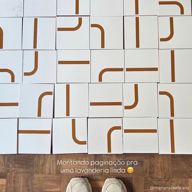 Azulejo Painel Max - Ocre