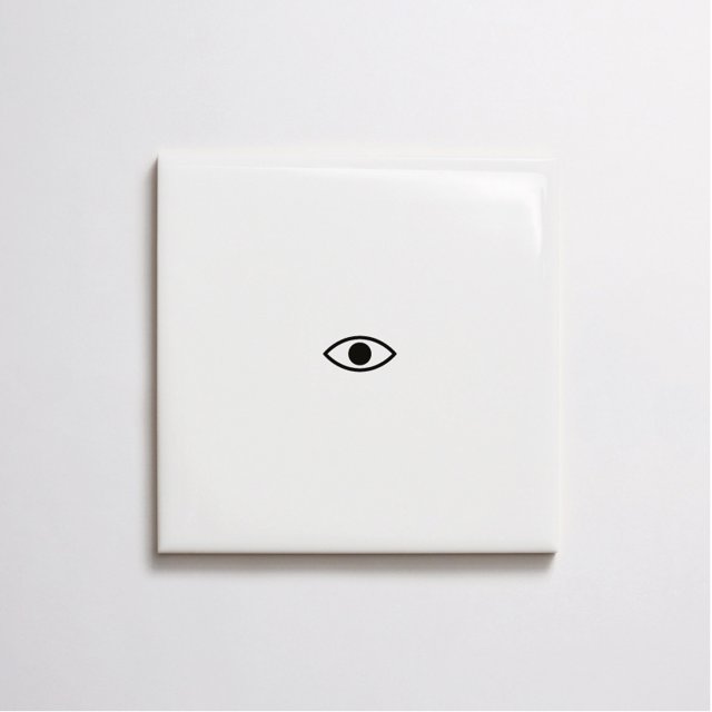 Azulejo Tuini Olho - Preto