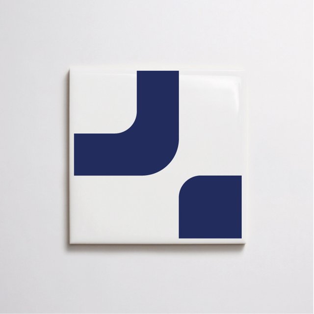 Azulejo Ollie - Azul Escuro