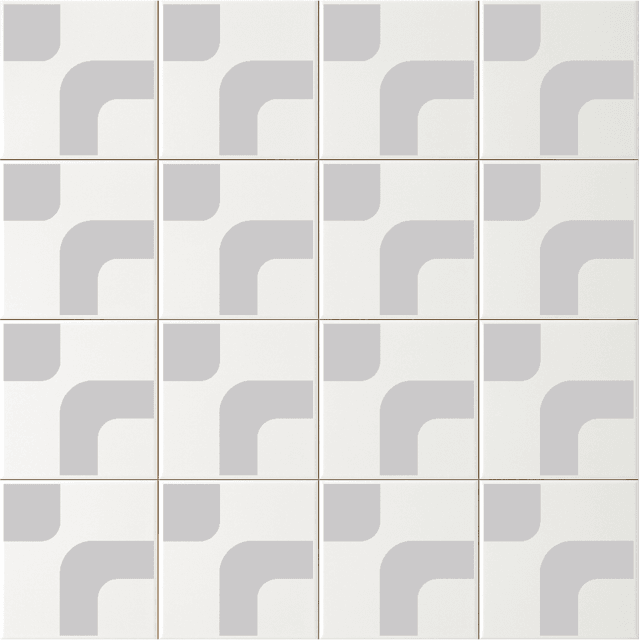 Azulejo Ollie - Cinza