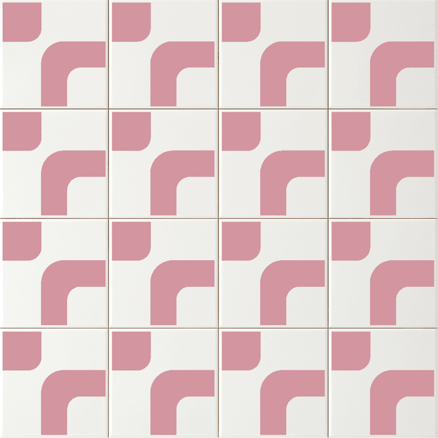 Azulejo Ollie - Rosa