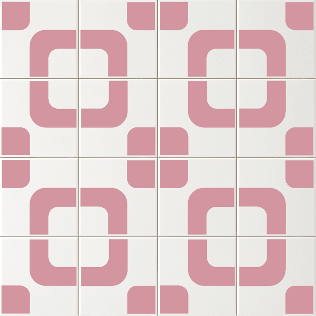 Azulejo Ollie - Rosa