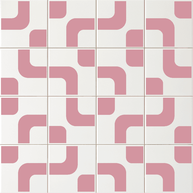 Azulejo Ollie - Rosa