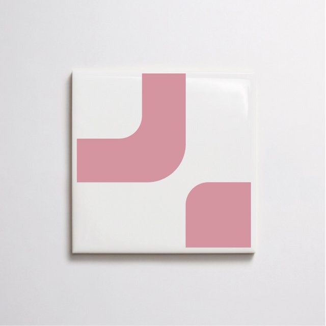 Azulejo Ollie - Rosa