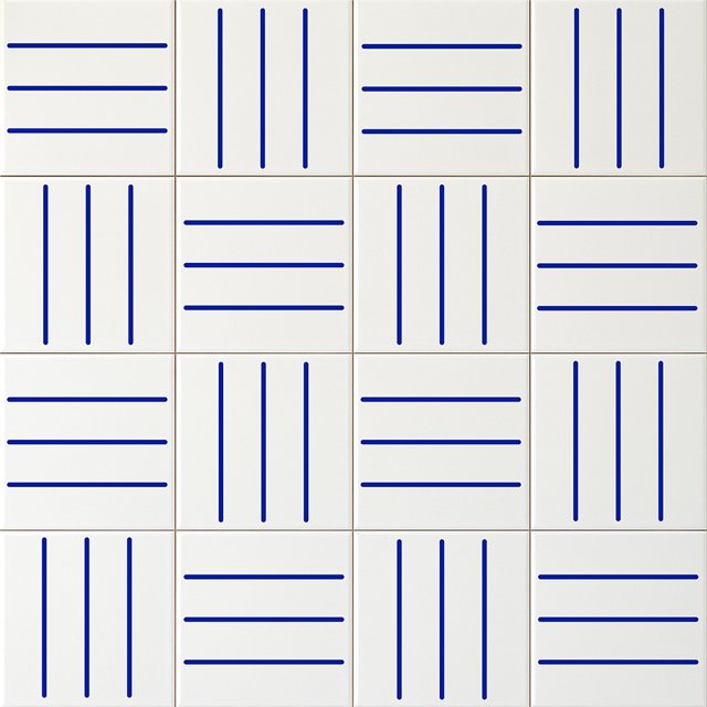 Azulejo Aiden - Azul Bic 