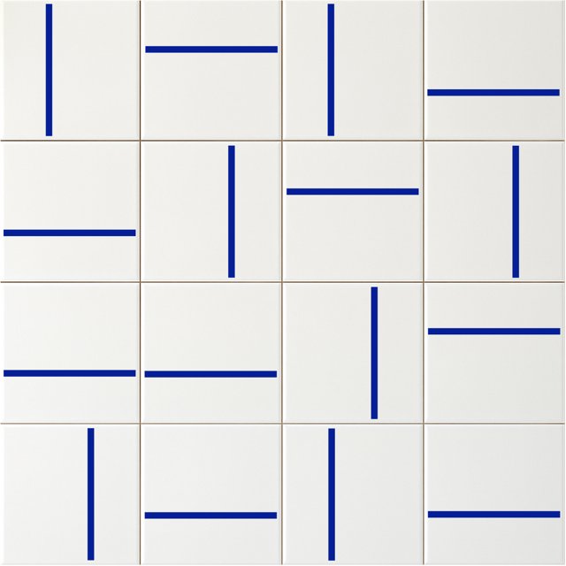 Azulejo Traço Decor Lines - Azul Bic