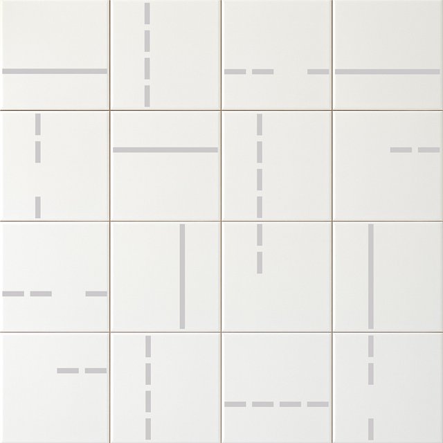 Azulejo Decor Lines 2 - Cinza