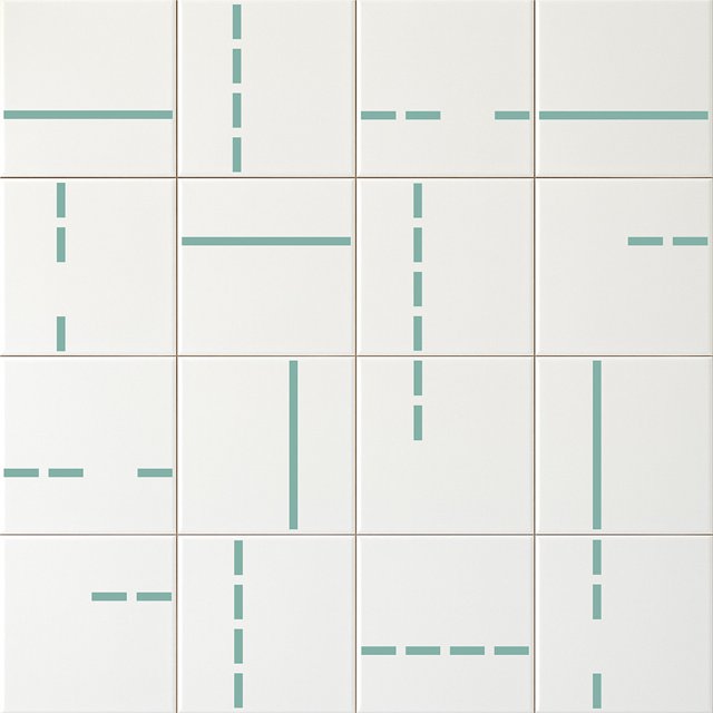 Azulejo Decor Lines 2 - Verde Menta