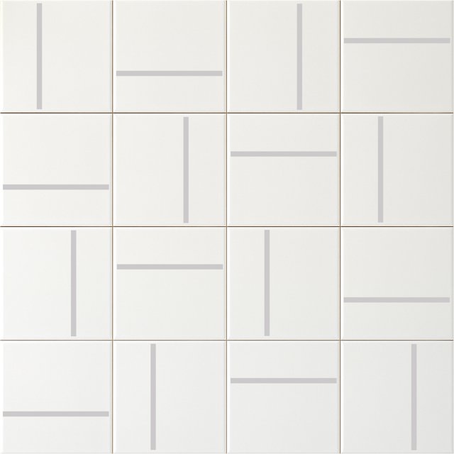 Azulejo Traço Decor Lines - Cinza 