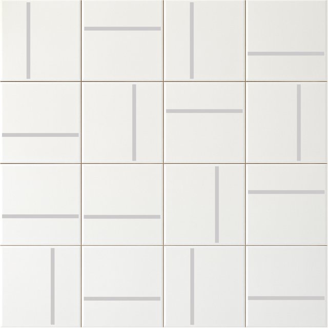 Azulejo Traço Decor Lines - Cinza 