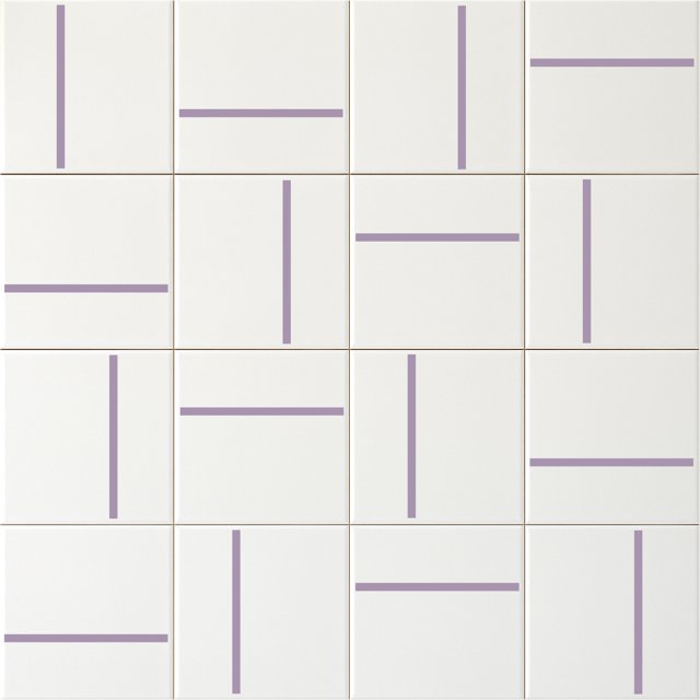 Azulejo Traço Decor Lines - Lilás