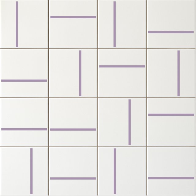 Azulejo Traço Decor Lines - Lilás
