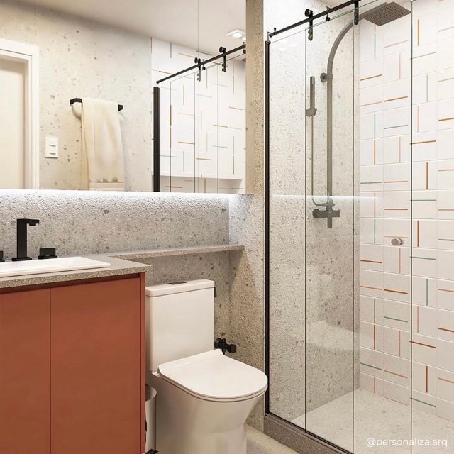 Azulejo Decor Lines - Nude, Ocre e Verde Menta