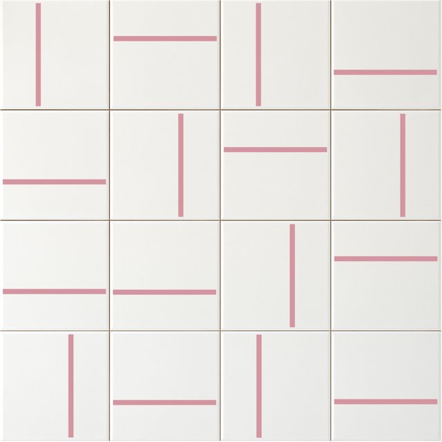 Azulejo Traço Decor Lines - Rosa