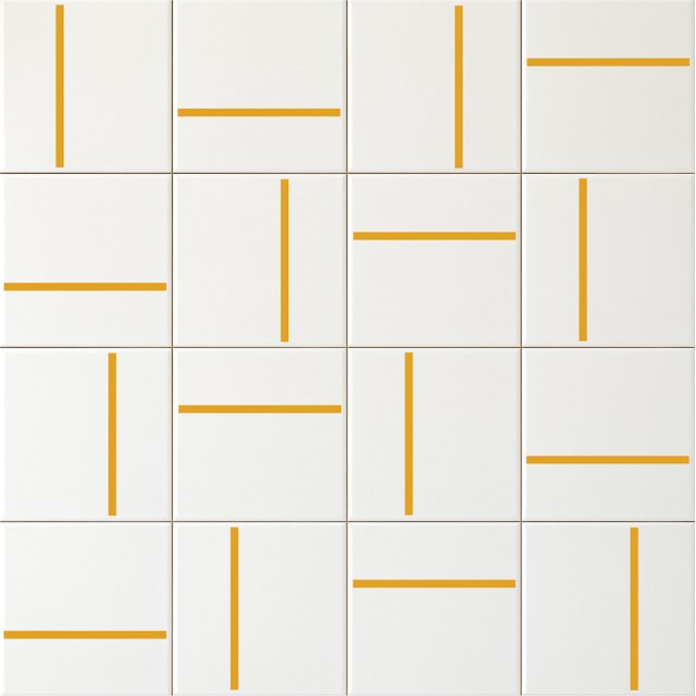 Azulejo Traço Decor Lines - Amarelo