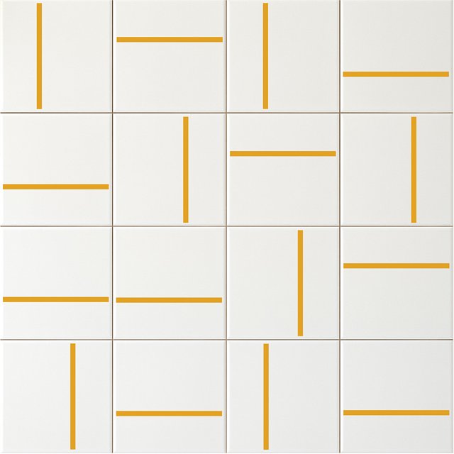 Azulejo Traço Decor Lines - Amarelo