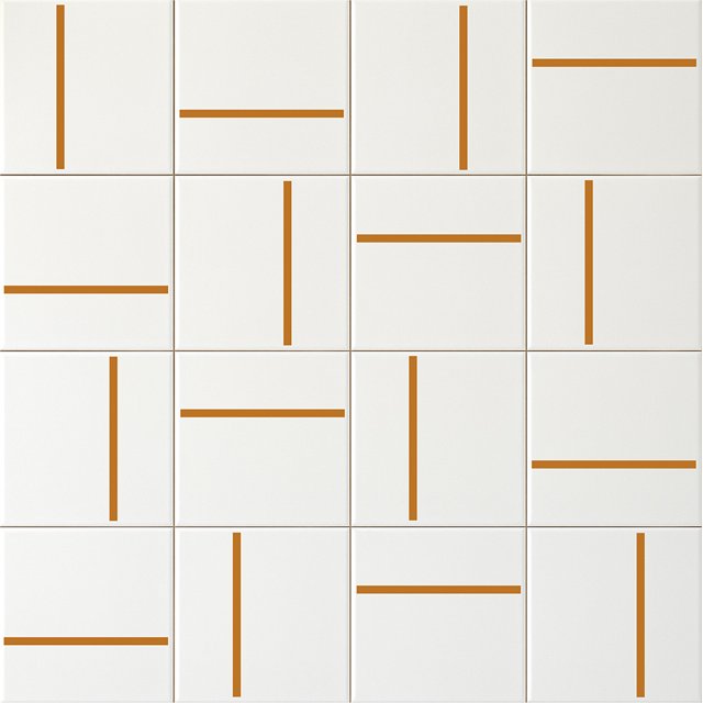 Azulejo Traço Decor Lines - Ocre