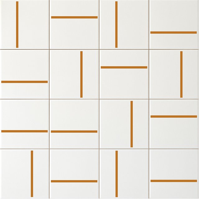 Azulejo Traço Decor Lines - Ocre