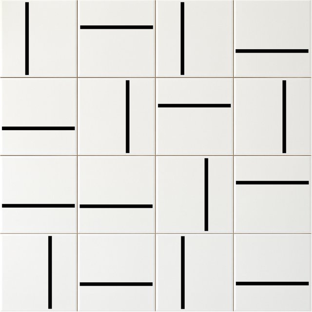 Azulejo Decor Lines com Traço Preto