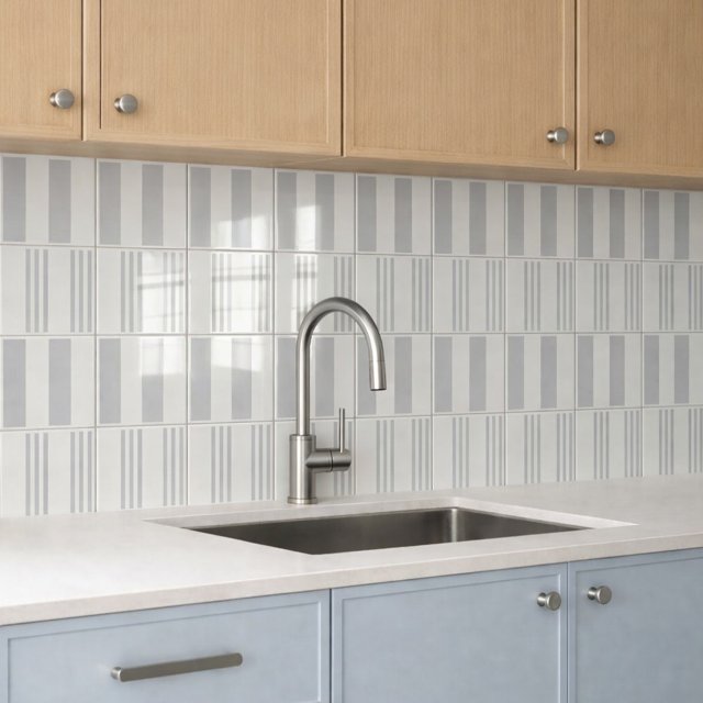 Azulejo Painel Pro Lines - Cinza