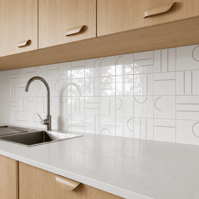 Azulejo Painel Kimi - Cinza 
