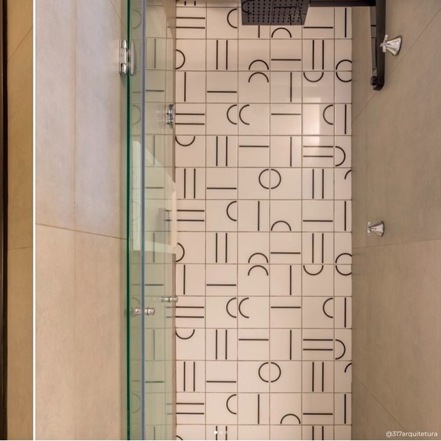 Azulejo Painel Kimi - Preto 