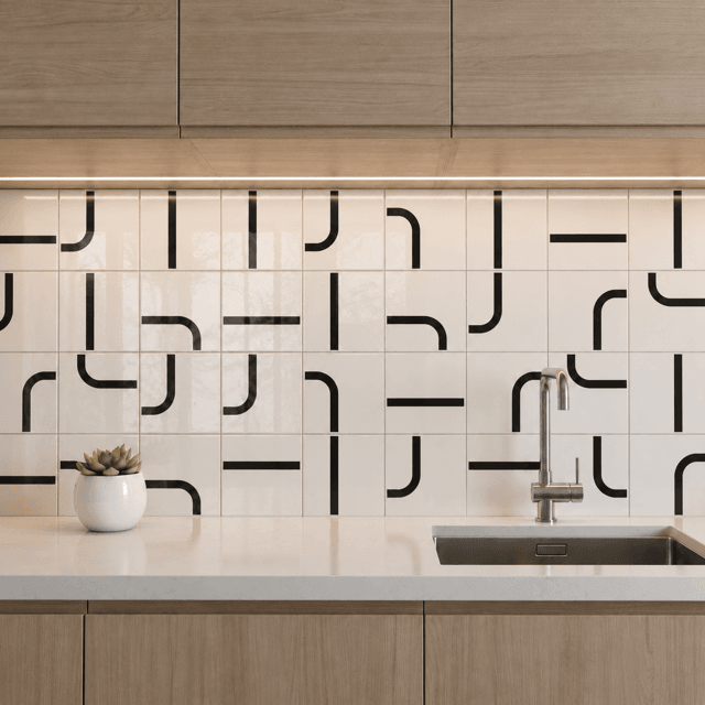 Azulejo Painel Max - Preto