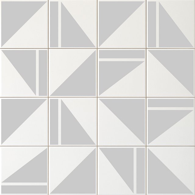 Azulejo Painel Nova + Tok - Cinza Claro