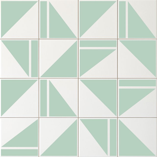 Azulejo Painel Nova + Tok - Verde Claro